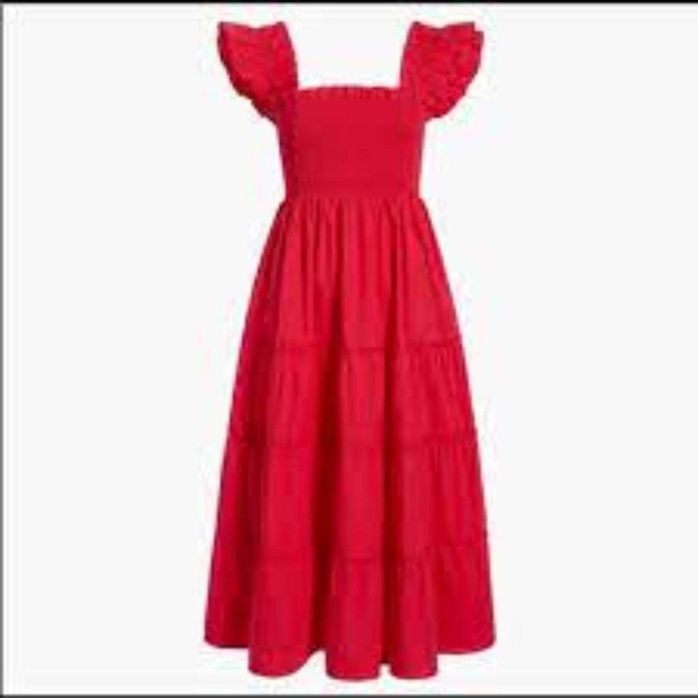 Hill House Ellie Nap Dress Raspberry Red XL